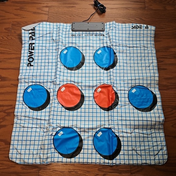 NES Nintendo Power Pad Floor Mat Controller NES-028 Vintage Video Game - Picture 1 of 8